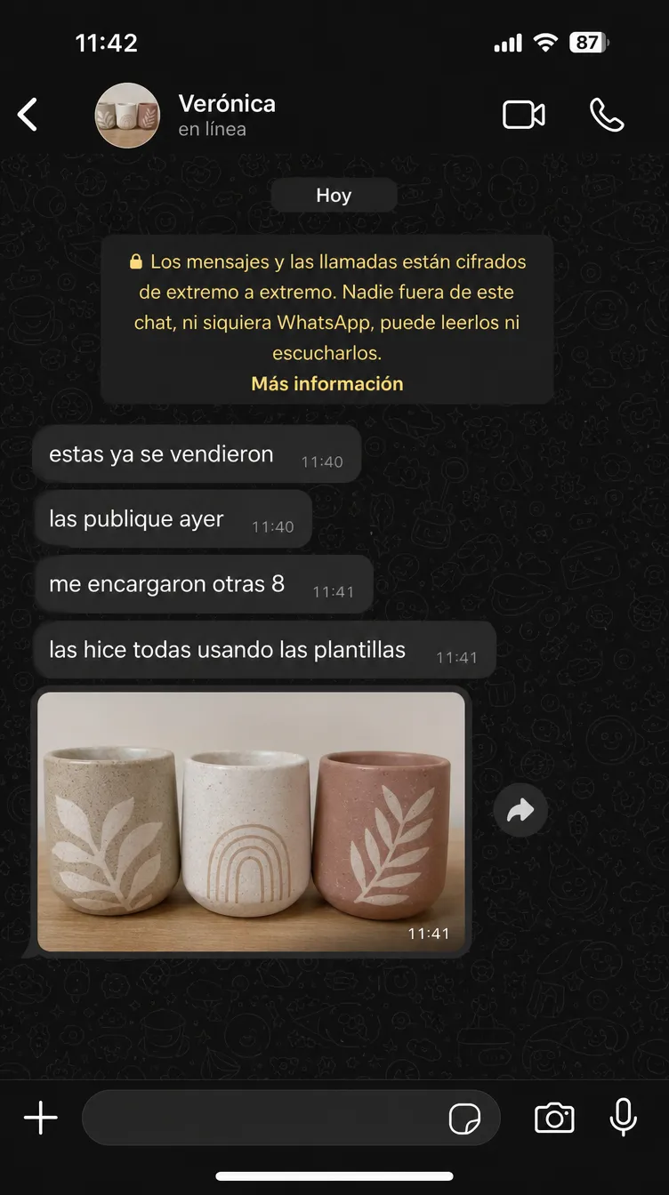 Reseña real de clienta